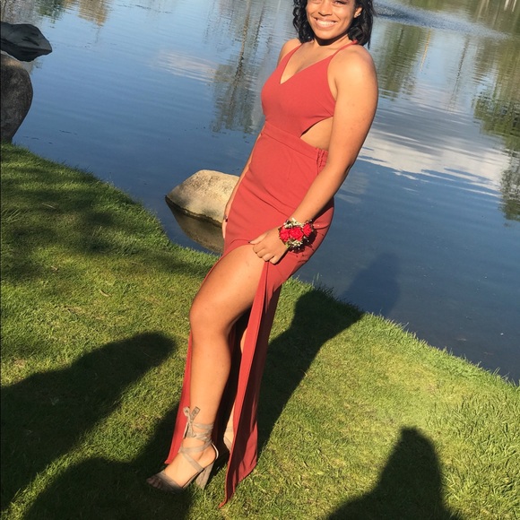 Windsor long backless dress size small - Picture 6 of 7